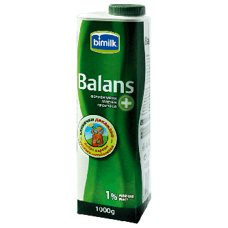 Јогурт БАЛАНС 1% ■ 1000 ml